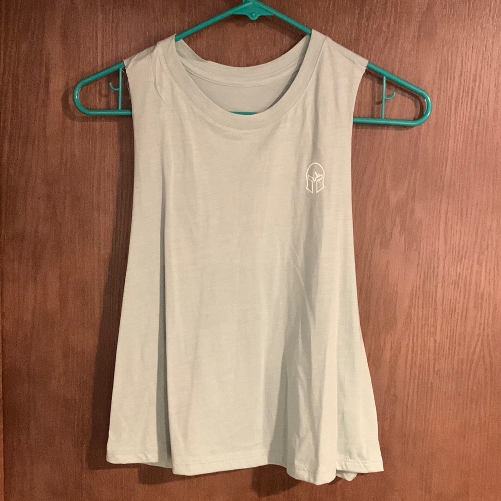 Green Titan workout tank